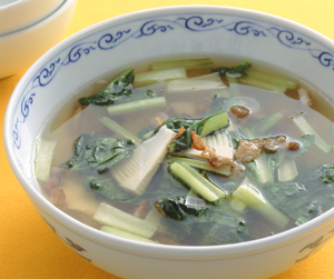タアサイのスープ レシピ 簡単 料理レシピ ベターホームのレシピサーチ